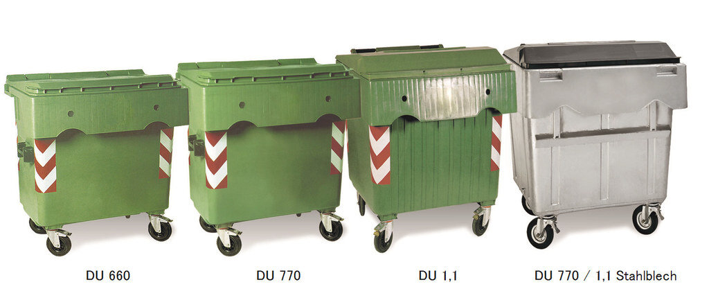 DU Container 660 l - 1,1 m³